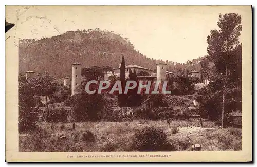 Cartes postales Saint Cyr Sur Mer Le Chateau des Baumelles