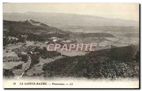 Cartes postales La Sainte Baume Panorama