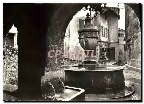 Moderne Karte St Paul De Vence La fontaine