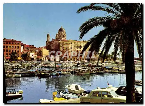 Cartes postales moderne Saint Raphael Le Port la Cathedrale