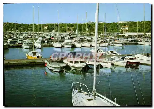 Moderne Karte Saint Raphael Le nouveau Port de Plaisance