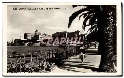 Cartes postales Saint Raphael Le Boulevard Felix Martin