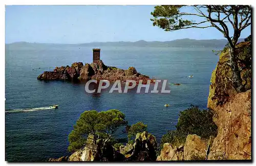 Cartes postales moderne Saint Raphael L&#39Ile d&#39Or au Dramont