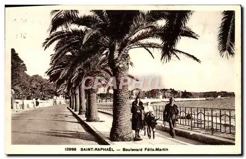 Cartes postales Saint Raphael Boulevard Felix Martin