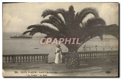 Cartes postales Cote D&#39Azur Saint Raphael La Foudre en Rade