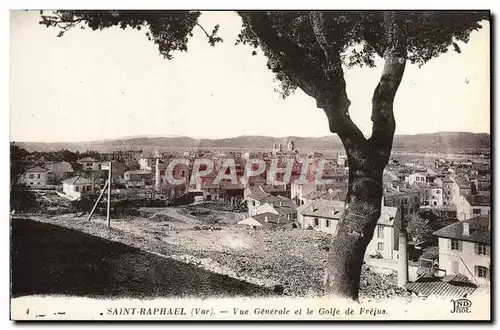 Ansichtskarte AK Saint Raphael Vue Generale et le Golfe de Frejus