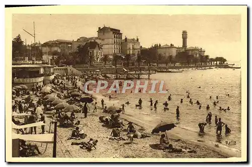 Ansichtskarte AK Saint Raphael Un coin de la Plage