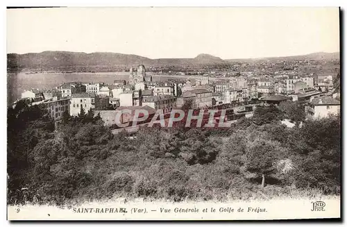 Ansichtskarte AK Saint Raphael Vue Generale et le Golfe de Frejus Train