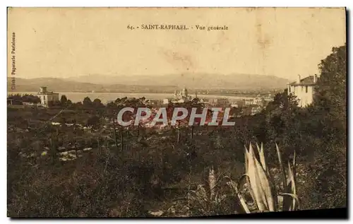 Cartes postales Saint Raphael Vue Generale