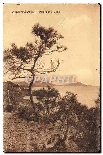 Cartes postales St Raphael Parc Santa Lucia