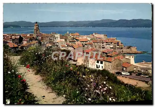 Cartes postales moderne Saint Tropez Le ville et le golfe