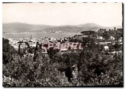 Cartes postales moderne Les Bords de la Riviera Saint Tropez Vue panoramique