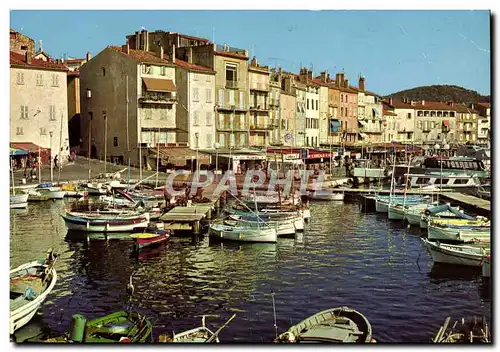 Cartes postales moderne Saint Tropez Vue Generale Bateaux