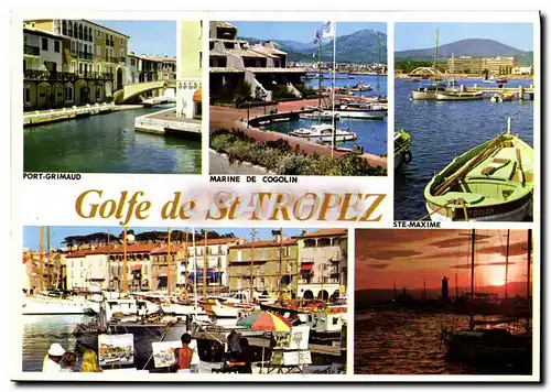 Cartes postales moderne Golfe de Saint Tropez