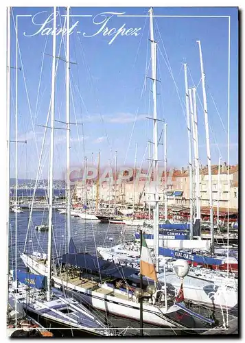 Cartes postales moderne Saint Tropez Le Port