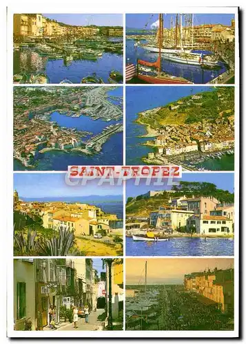 Cartes postales moderne Saint Tropez Le Port