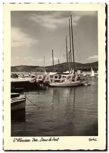 Cartes postales moderne Saint Maxime sur Mer Dans le port Bateau