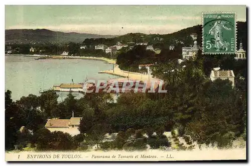 Ansichtskarte AK Environs de Toulon Panorama de Tamaris et Manteau