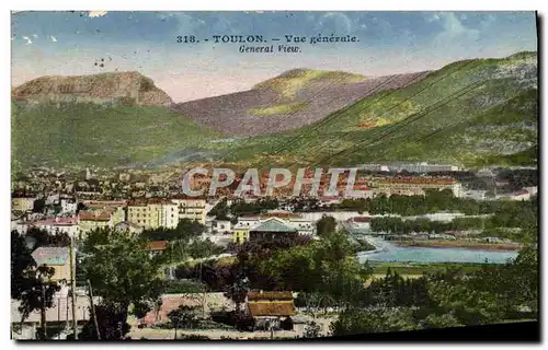 Cartes postales Toulon Vue generale