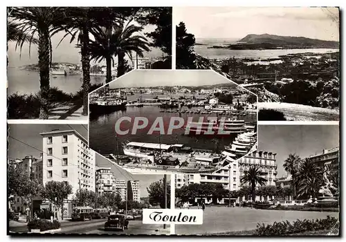 Cartes postales moderne Toulon Avenue Clemenceau Bateau