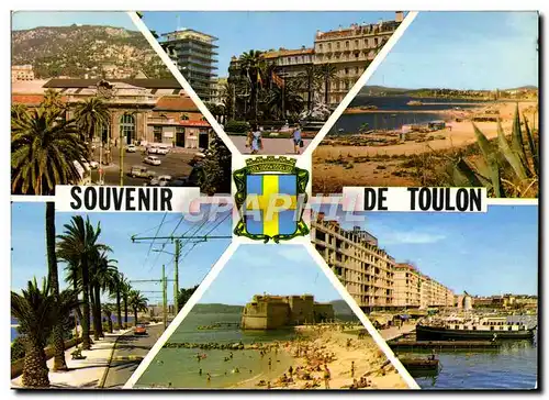 Cartes postales moderne Souvenir de Toulon