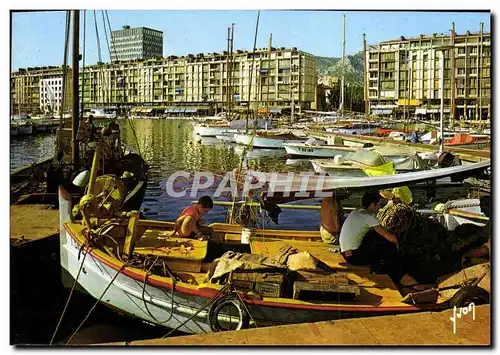 Cartes postales moderne Toulon La Vieille Darse et les Quais de la Sinse et de Stalingrad Bateau