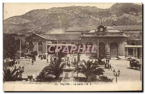 Cartes postales Toulon La Gare