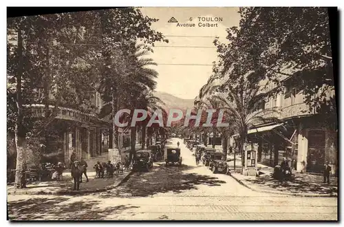 Cartes postales Toulon Avenue Colbert