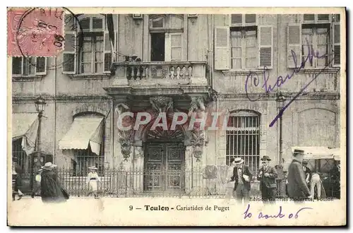 Cartes postales Toulon Cariatides de Puget