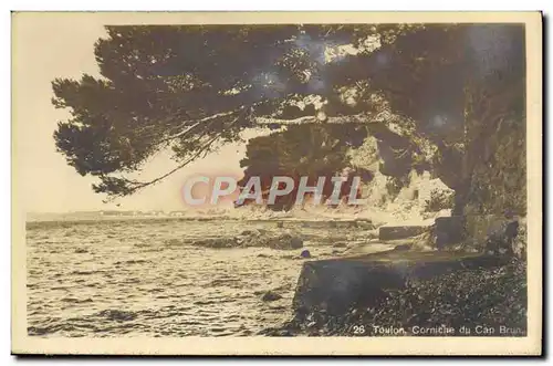 Ansichtskarte AK Toulon Corniche du Cap Brun