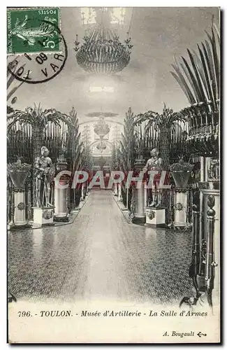 Cartes postales Toulon Musee d'Artillerie La Salle d'Armes Militaria