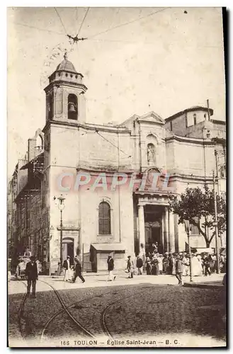 Cartes postales Toulon Eglise Saint Jean