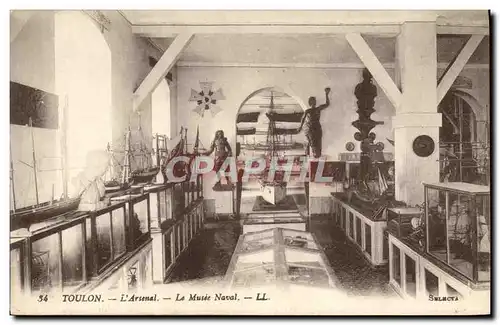 Cartes postales Toulon L'Arsenal Le Musee Naval