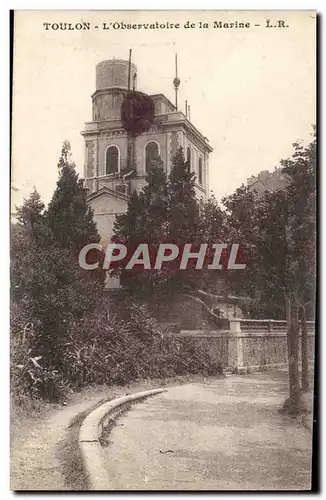 Cartes postales Toulon L&#39Observatoire de la Marine