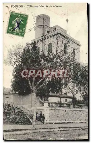 Cartes postales Toulon L&#39Observatoire de la Marine