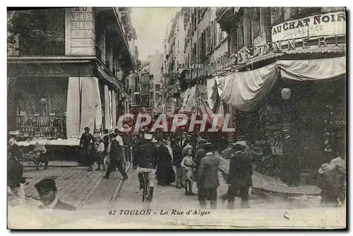 Cartes postales Toulon La Rue d&#39Alger