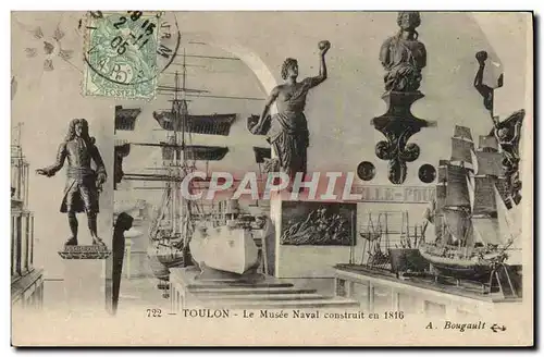 Cartes postales Toulon Le Musee Naval construit en 1816