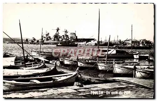 Cartes postales moderne Toulon Un coin du Port Bateaux