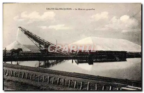 Cartes postales Salins des Pesquiers Le Mise en gamelles