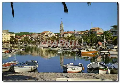 Cartes postales moderne Sanary sur Mer Le Port L&#39hotel de la Tour L&#39eglise