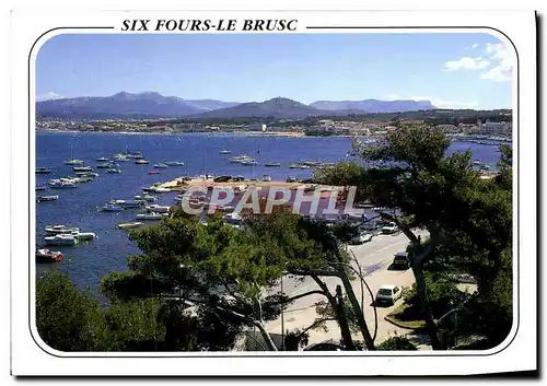 Cartes postales moderne Six Fours Le Brusc Le port