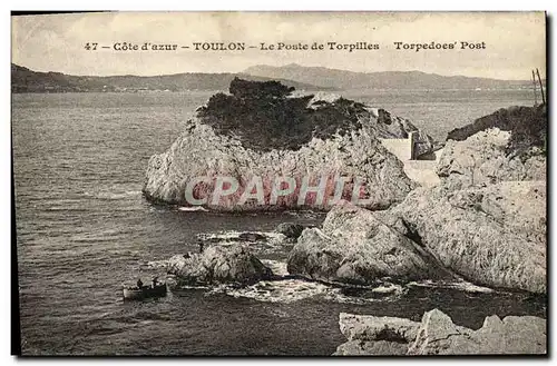 Cartes postales Toulon Le Poste de Torpilles