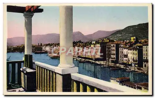 Cartes postales Toulon Jolie vue sur le Quai