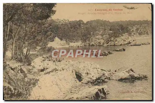 Ansichtskarte AK Environs de Toulon Mago Sainte Marguerite Bord de mer