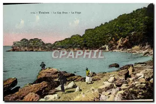 Cartes postales Toulon Le Cap Brun La Plage