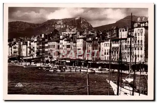 Ansichtskarte AK Toulon Quai Cronstadt Bateaux