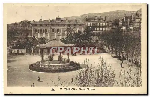 Cartes postales Toulon Place d&#39Armes