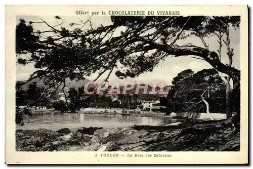 Ansichtskarte AK Toulon La Baie des Sablettes