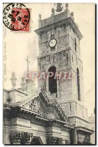 Cartes postales Toulon Eglise Ste Marie