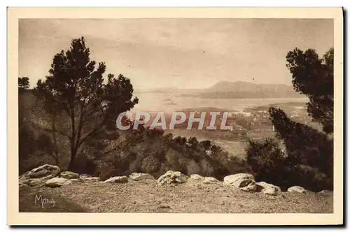 Ansichtskarte AK Toulon Vue de la rade et de la ville